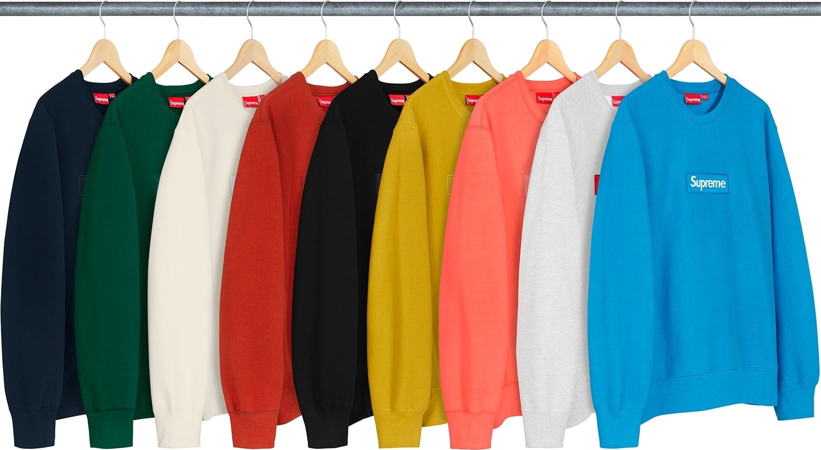 Box Logo Crewneck